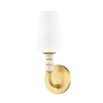 Casey One Light Wall Sconce in Aged Brass (428|H523101AGB)
