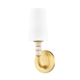 Casey One Light Wall Sconce in Aged Brass (428|H523101AGB)