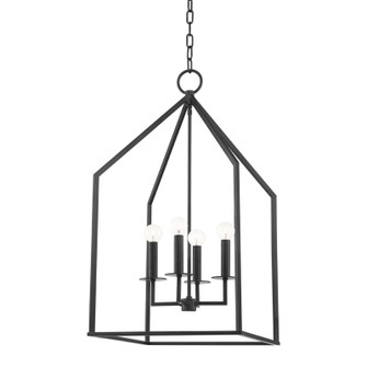 Lena Four Light Pendant in Aged Iron (428|H514704LAI)