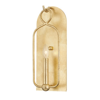 Mallory One Light Wall Sconce in Gold Leaf (428|H512101GL)