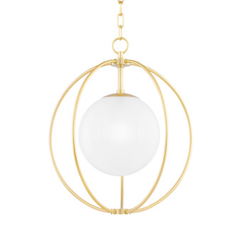 Lyla One Light Pendant in Aged Brass (428|H500701SAGB)
