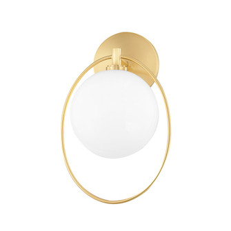 Babette LED Wall Sconce in Aged Brass (428|H493101AGB)