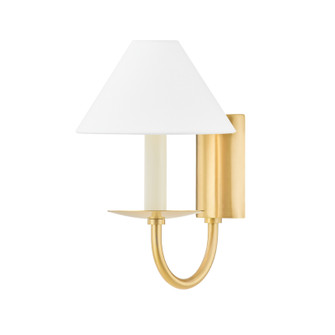 Lenore One Light Wall Sconce in Aged Brass (428|H464101AGB)