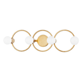 Hope Four Light Bath and Vanity in Gold Leaf (428|H413304GL)