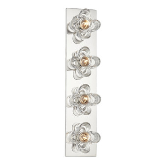 Shea Four Light Bath and Vanity in Polished Nickel (428|H410304PN)
