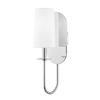 Lara One Light Wall Sconce in Polished Nickel (428|H395101PN)