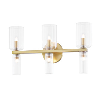 Tabitha LED Bath and Vanity in Aged Brass (428|H384303AGB)