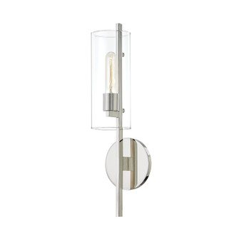 Ariel One Light Wall Sconce in Polished Nickel (428|H326101PN)