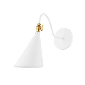 Lupe One Light Wall Sconce in Aged Brass/Soft White (428|H285101AGBSWH)