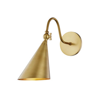 Lupe One Light Wall Sconce in Aged Brass (428|H285101AGB)