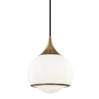Reese One Light Pendant in Aged Brass (428|H281701SAGB)