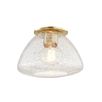 Maya One Light Flush Mount in Aged Brass (428|H216501SAGB)