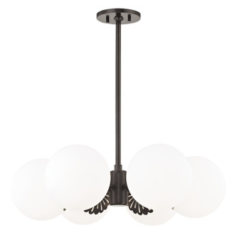 Paige Six Light Chandelier in Old Bronze (428|H193806OB)