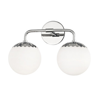 Paige Two Light Bath and Vanity in Polished Nickel (428|H193302PN)