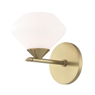 Valerie One Light Bath and Vanity in Aged Brass (428|H136301AGB)