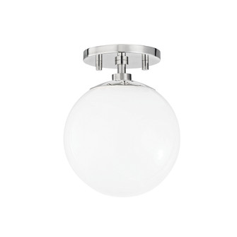Stella One Light Semi Flush Mount in Polished Nickel (428|H105601PN)