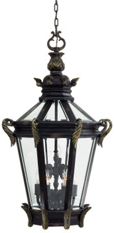 Stratford Hall Nine Light Chain Hung in Heritage W/ Gold Highlights (7|909495)