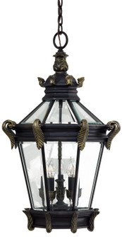 Stratford Hall Five Light Chain Hung in Heritage w/Gold Highlights (7|893495)