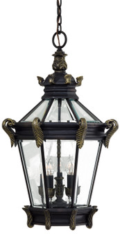 Stratford Hall Five Light Chain Hung in Heritage W/ Gold Highlights (7|893495)