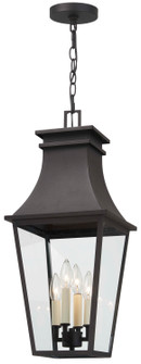 Gloucester Four Light Outdoor Chain Hung in Sand Coal (7|799866)