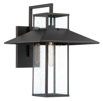 Danforth Park One Light Outdoor Wall Mount in Oil Rubbed Bronze W/ Gold High (7|73152143C)