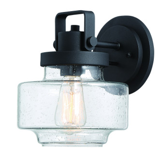 Rosecrans One Light Outddor Wall Mount in Sand Black (7|7277266)