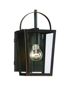 Rangeline One Light Outdoor Lantern in Oil Rubbed Bronze w/Gold Highlights (7|72721143C)