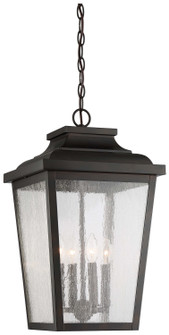 Irvington Manor Four Light Outdoor Chain Hung in Chelesa Bronze (7|72175189)