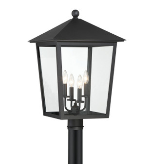 Noble Hill Four Light Outdoor Post Mount in Sand Coal (7|7213566)