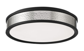 LED Flush Mount in Coal And Brushed Nickel (7|7172691L)