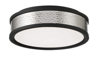 LED Flush Mount in Coal With Brushed Nickel (7|7171691L)