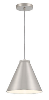 Vantage Pendants One Light Hanging Lantern in Brushed Nickel (7|620184)