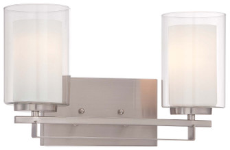Parsons Studio Two Light Bath Bar in Brushed Nickel (7|610284)