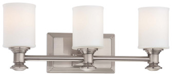 Harbour Point Three Light Bath in Brushed Nickel (7|517384)