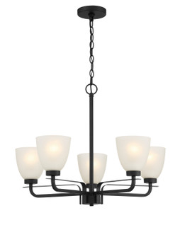 Kaitlen Five Light Chandelier in Coal (7|488566A)