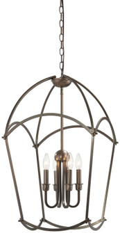 Jupiter's Canopy Four Light Pendant in Harvard Court Bronze (7|4774281)