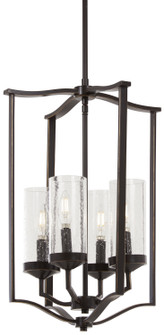 Elyton Four Light Pendant in Downton Bronze With Gold Highl (7|4658579)