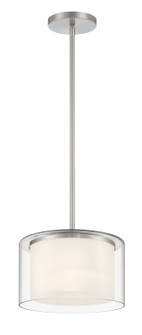 Parsons Studio One Light Pendant in Brushed Nickel (7|410284)