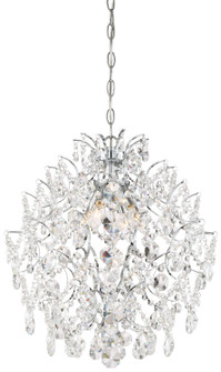 Isabella's Crown Four Light Chandelier in Chrome (7|315677)
