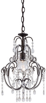 One Light Mini Chandelier in Taylor Bronze (7|3123489)