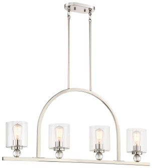 Studio 5 Four Light Island Pendant in Polished Nickel (7|3074613)