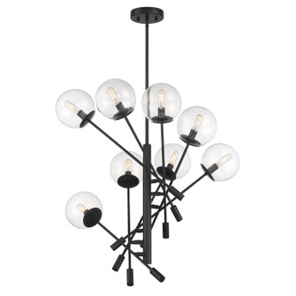 Auresa Eight Light Pendant in Coal (7|274866A)