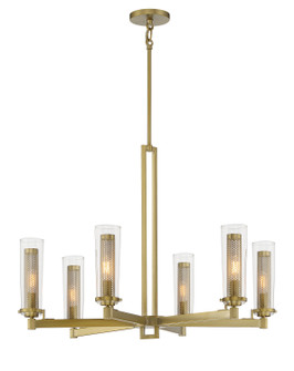 Emmerham Six Light Chandelier in Soft Brass (7|2186695)