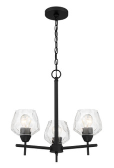 Camrin Three Light Chandelier in Coal (7|217366A)