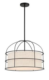 Gateway Park Five Light Pendant in Coal (7|215566A)
