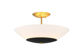 Bax Three Light Flush Mount in Sand Coal (7|1701781)