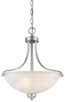 Paradox Three Light Pendant in Brushed Nickel (7|142684)