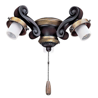 Light Kits Three Light Fan Light Kit in Golden Walnut (15|K36GOW)