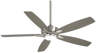 Kelvyn 52''Ceiling Fan in Brushed Nickel With Silver Blades (15|F717LBNSL)