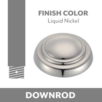 Minka Aire Ceiling Fan Downrod in Liquid Nickel (15|DR548LN)
